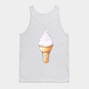 ice cream in a waffle cone Tank Top